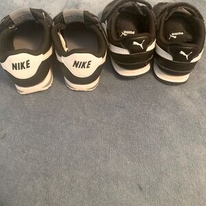 Puma and Nike sneaker bundle